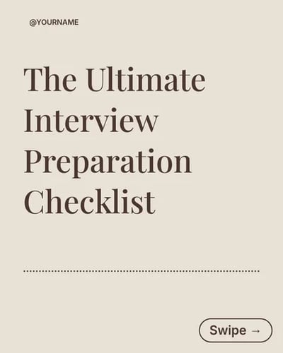Brown Editorial Creator style for Career Coaches template preview