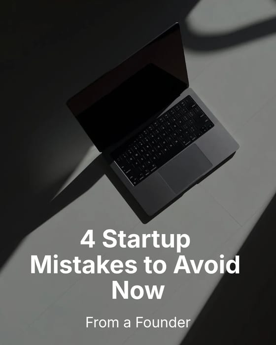 Startup Lessons Mistakes template preview
