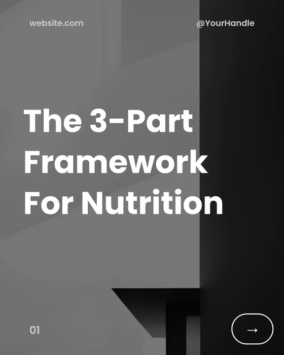 Client Adherence Framework template preview